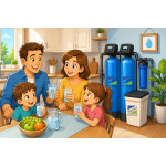 Фильтры умягчители воды с клапанами Clack и Runxin